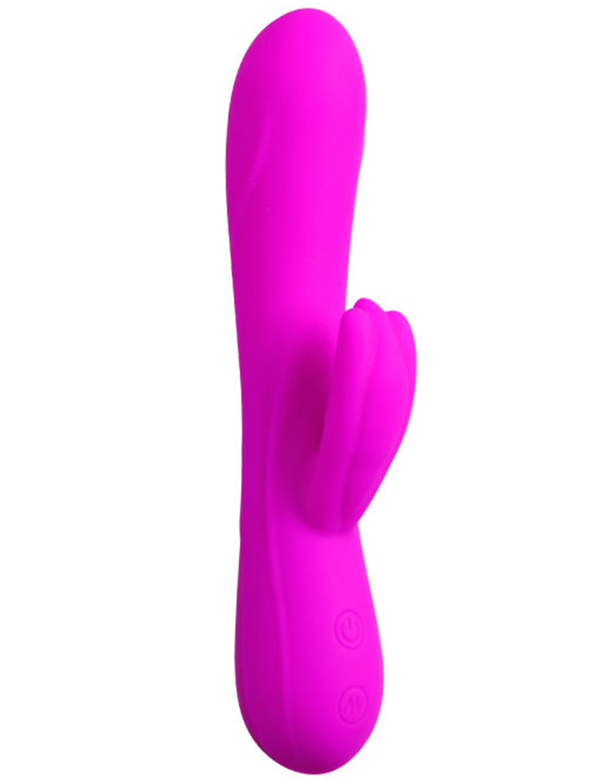 Вибратор для точки G и клитора "Pretty Love Primo" фиолетовый 